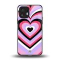 y2k pink hearts bubblegum edition back phone cover | glass case for nothing phone 2
