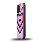 y2k pink hearts bubblegum edition back phone cover | glass case for nothing phone 2