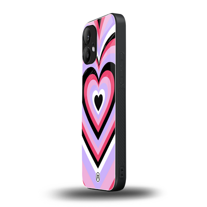 y2k pink hearts bubblegum edition back phone cover | glass case for nothing phone 2