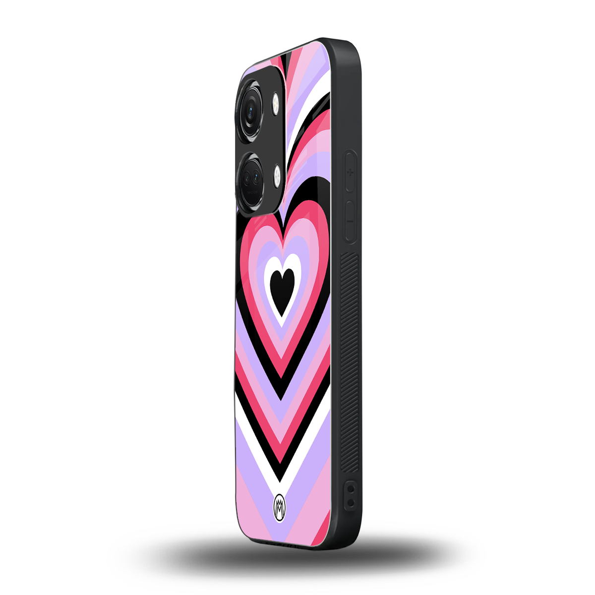 y2k pink hearts bubblegum edition back phone cover | glass case for oneplus nord 3