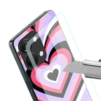 y2k pink hearts bubblegum edition back phone cover | glass case for oneplus nord 3