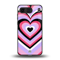 y2k pink hearts bubblegum edition back phone cover | glass case for oneplus nord 4