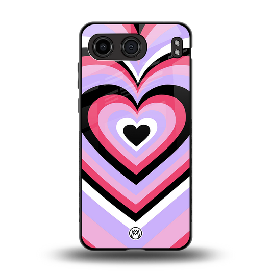 y2k pink hearts bubblegum edition back phone cover | glass case for oneplus nord 4