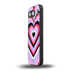 y2k pink hearts bubblegum edition back phone cover | glass case for oneplus nord 4