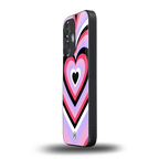 y2k pink hearts bubblegum edition back phone cover | glass case for oneplus nord ce 3