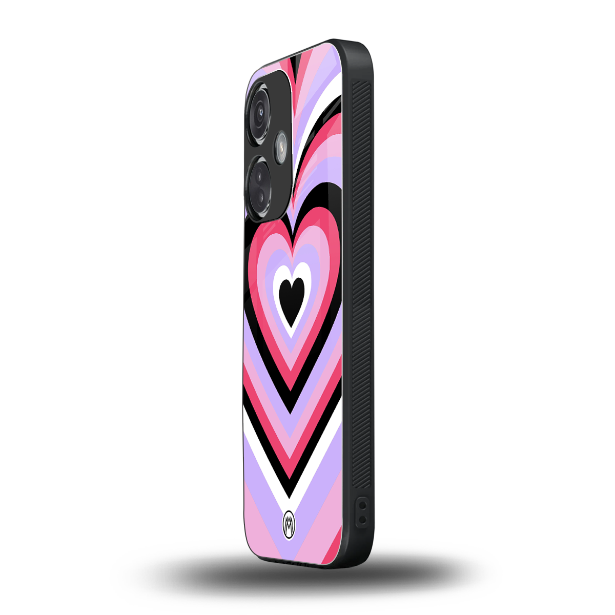 y2k pink hearts bubblegum edition back phone cover | glass case for oneplus nord ce 3