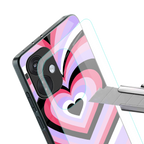 y2k pink hearts bubblegum edition back phone cover | glass case for oneplus nord ce 3