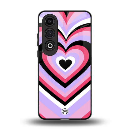 y2k pink hearts bubblegum edition back phone cover | glass case for oneplus nord ce 4