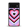 y2k pink hearts bubblegum edition back phone cover | glass case for Google Pixel 6A