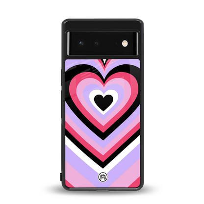 y2k pink hearts bubblegum edition back phone cover | glass case for Google Pixel 6A
