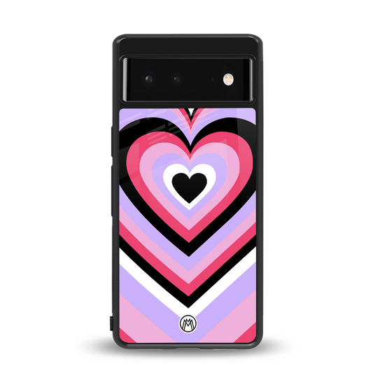 y2k pink hearts bubblegum edition back phone cover | glass case for Google Pixel 6A