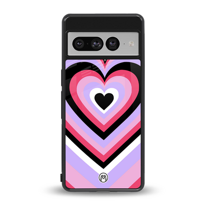 y2k pink hearts bubblegum edition back phone cover | glass case for google pixel 7 pro