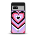 y2k pink hearts bubblegum edition back phone cover | glass case for Google Pixel 7