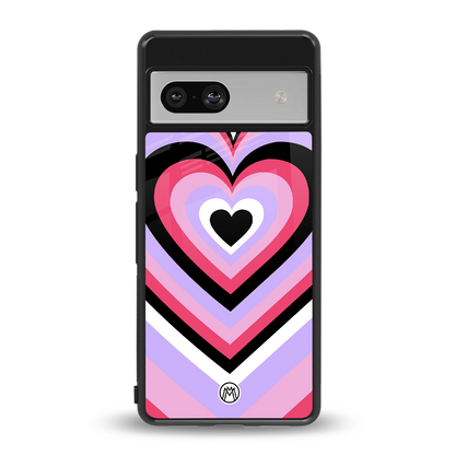 y2k pink hearts bubblegum edition back phone cover | glass case for Google Pixel 7