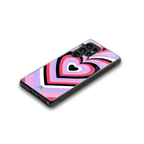y2k pink hearts bubblegum edition back phone cover | glass case for samsung galaxy s25 ultra