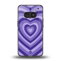 y2k purple hearts aesthetic back phone cover | glass case for nothing phone 2a