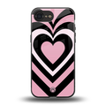 y2k retro pink hearts back phone cover | glass case for iphone 16e