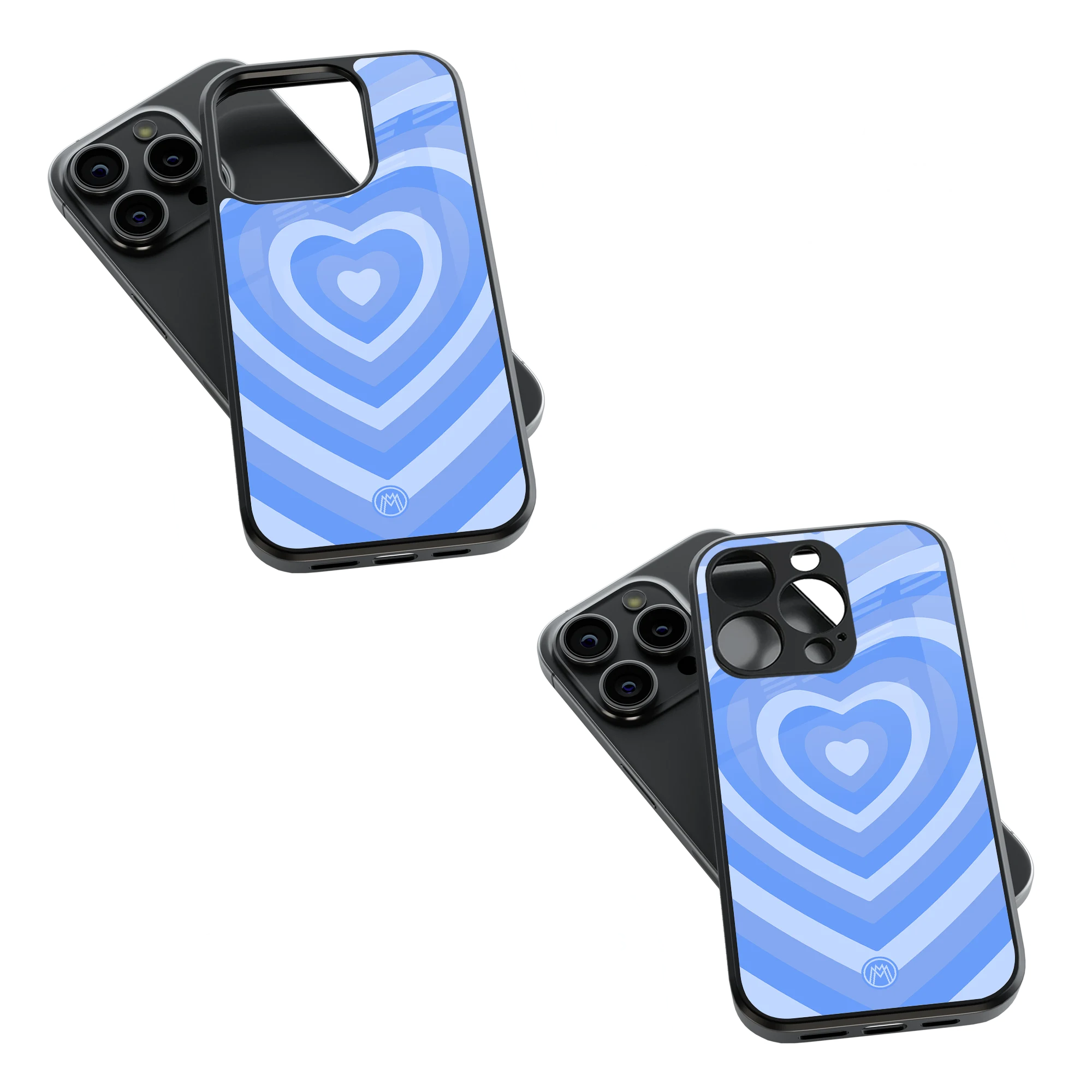 Trendy Glass Back Mobile Case for iPhone, Samsung, Redmi, OnePlus, Google Pixel, Motorola