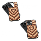 Trendy Glass Back Mobile Case for iPhone, Samsung, Redmi, OnePlus, Google Pixel, Motorola