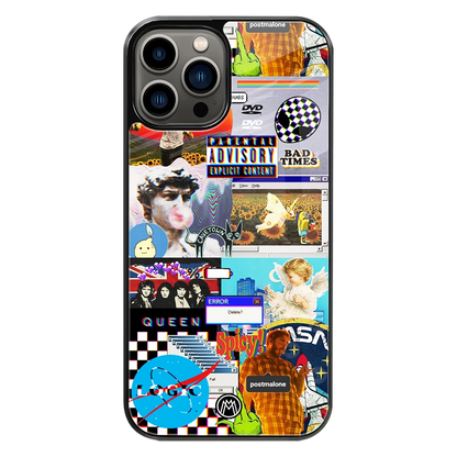 Premium Glass Back Mobile Phone Cover for iPhone, Samsung, OnePlus, Google Pixel, Redmi, Oppo, Vivo & Realme