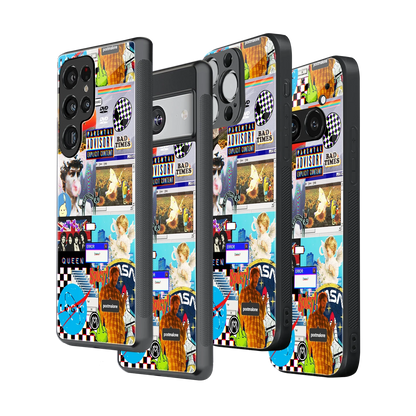 Stylish Glass Back Case for All Smartphones – iPhone, Samsung, OnePlus, Pixel, Redmi, Oppo, Vivo, Motorola