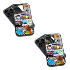 Trendy Glass Back Mobile Case for iPhone, Samsung, Redmi, OnePlus, Google Pixel, Motorola