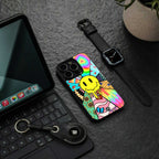 y2k doodle back phone cover | glass case for Google Pixel 7