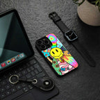 Y2K Doodle Phone Cover | Glass Case