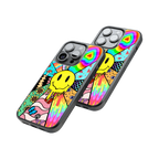 Protective Glass Back Phone Case Compatible with iPhone, Samsung, OnePlus, Pixel & More