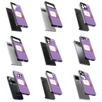 Polaroid Personalised Glass Phone Case