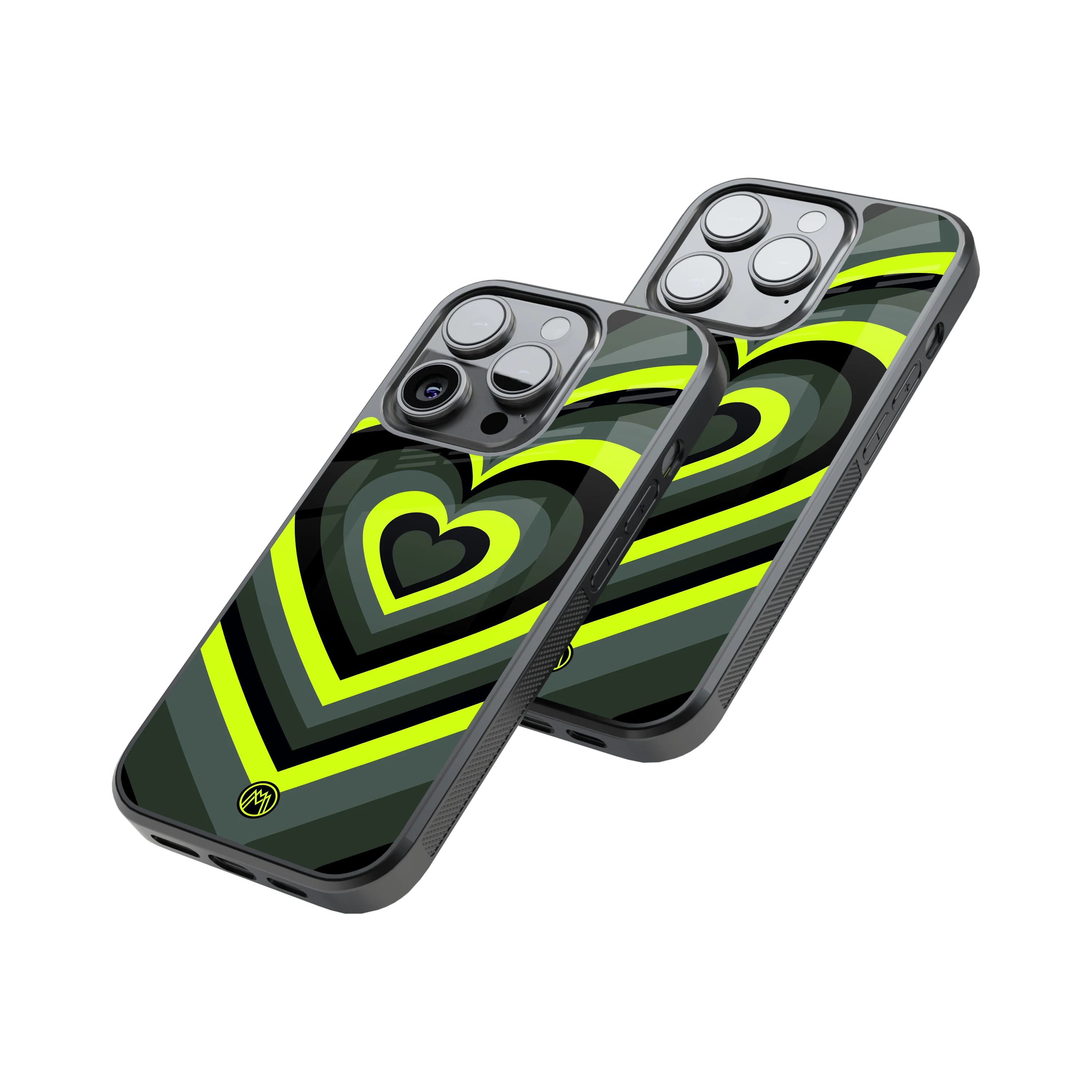 Protective Glass Back Phone Case Compatible with iPhone, Samsung, OnePlus, Pixel & More