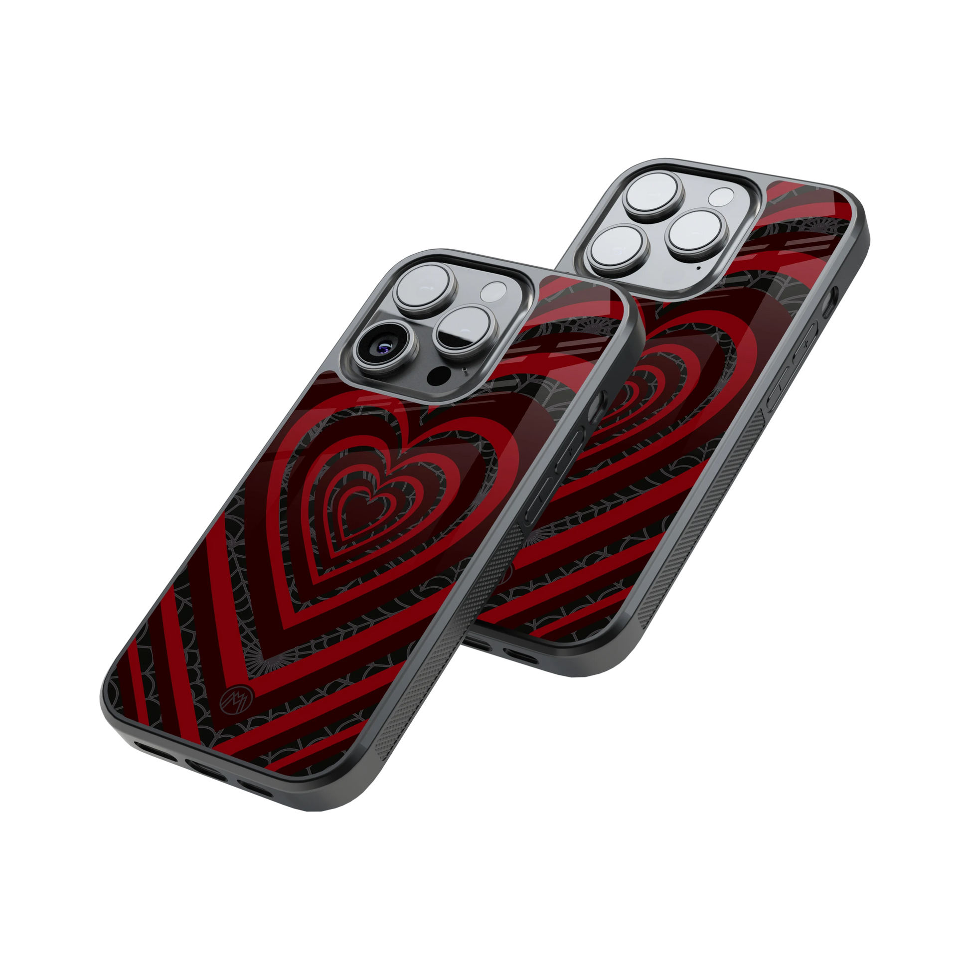 Protective Glass Back Phone Case Compatible with iPhone, Samsung, OnePlus, Pixel & More