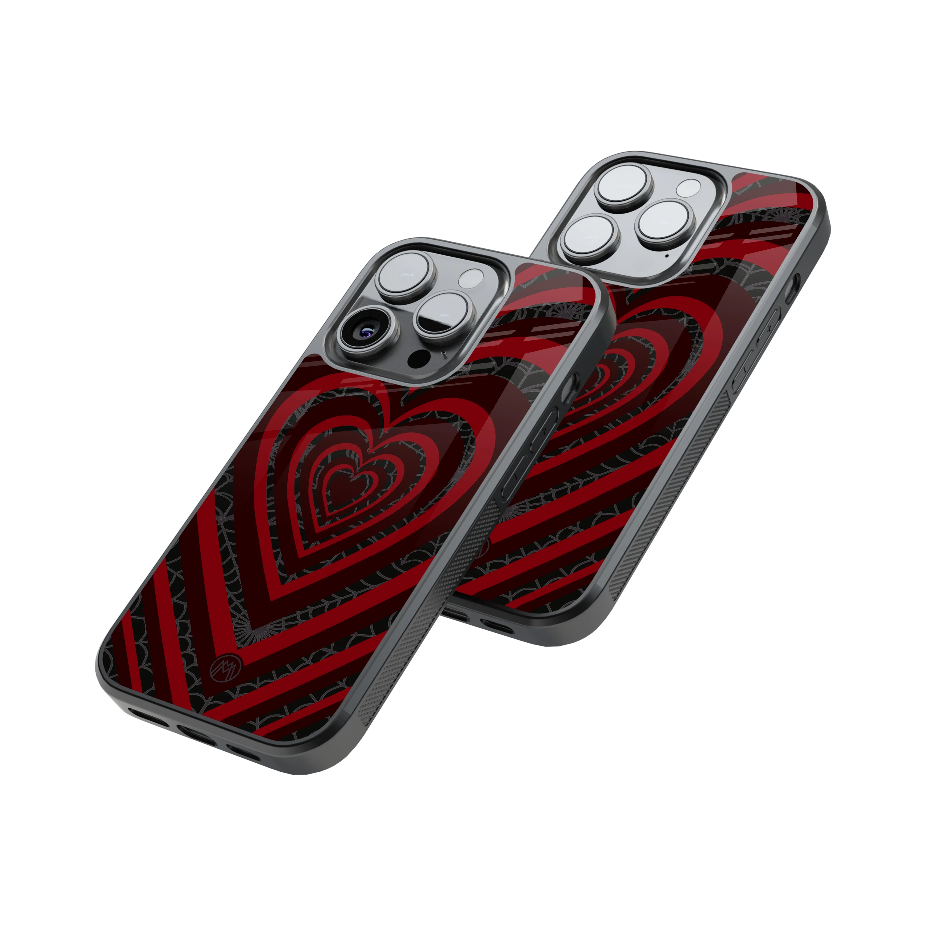 Protective Glass Back Phone Case Compatible with iPhone, Samsung, OnePlus, Pixel & More