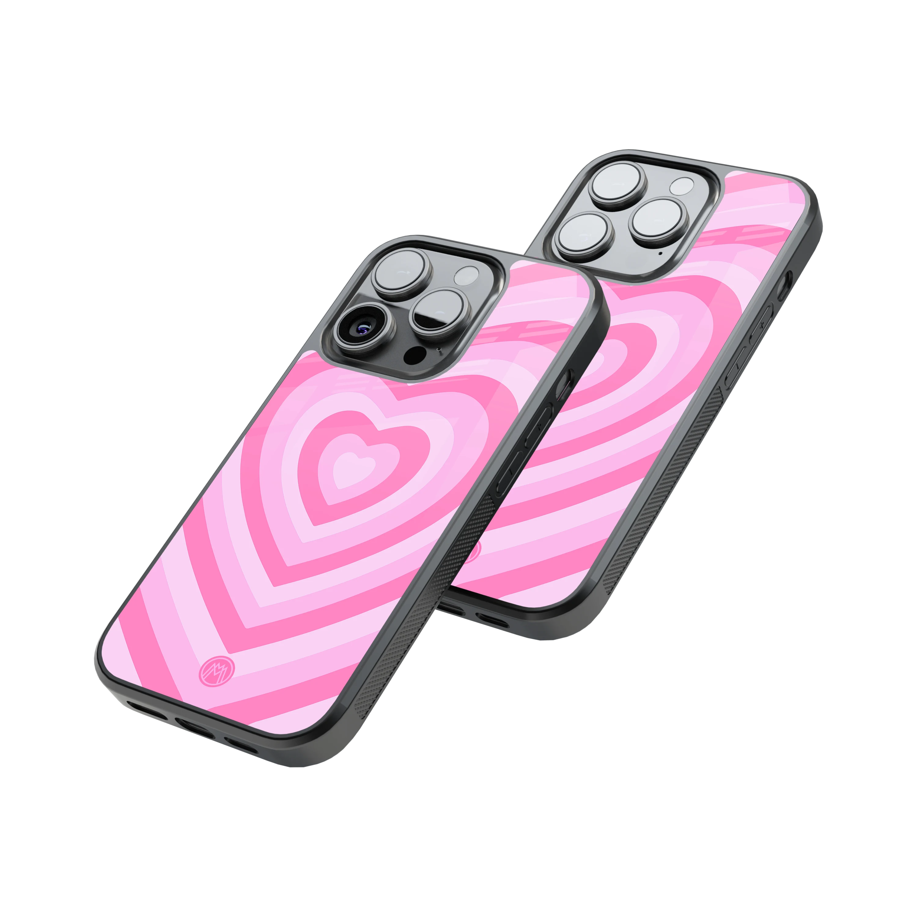 Protective Glass Back Phone Case Compatible with iPhone, Samsung, OnePlus, Pixel & More