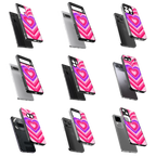 Durable Glass Back Mobile Case for iPhone, Samsung, OnePlus, Google Pixel, Redmi, Vivo, Oppo