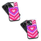 Trendy Glass Back Mobile Case for iPhone, Samsung, Redmi, OnePlus, Google Pixel, Motorola