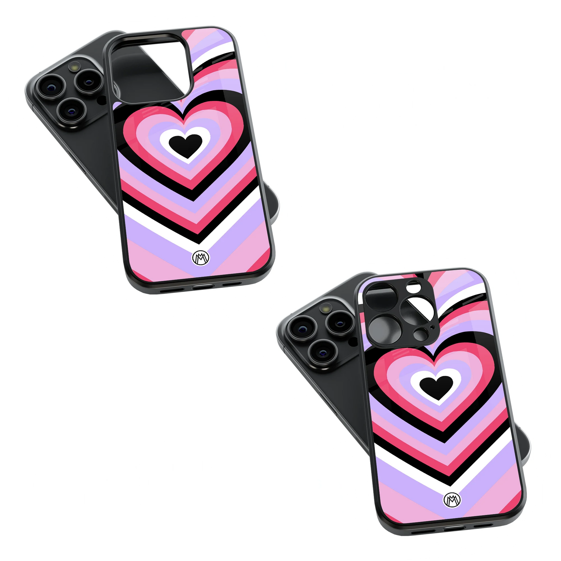 Trendy Glass Back Mobile Case for iPhone, Samsung, Redmi, OnePlus, Google Pixel, Motorola