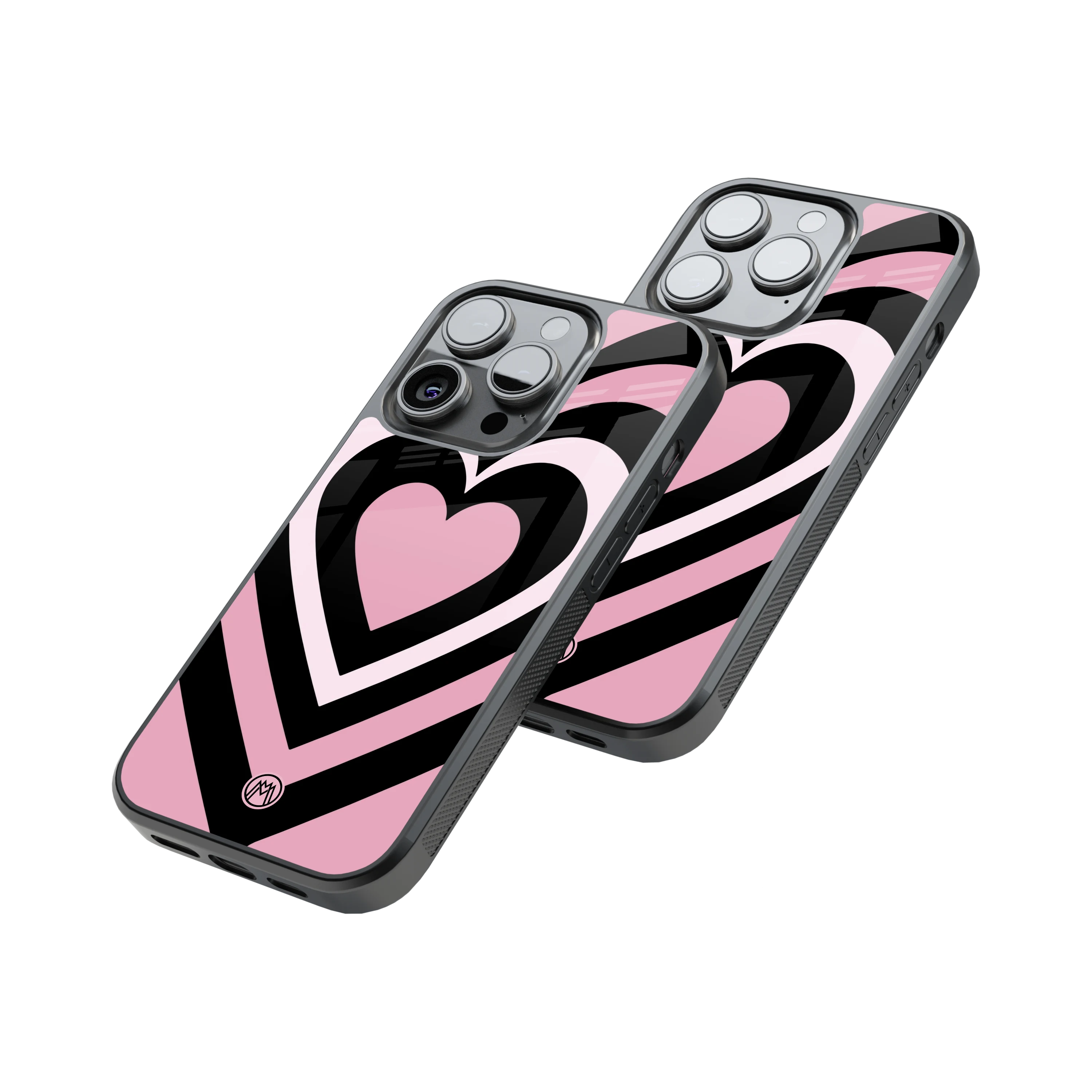 Protective Glass Back Phone Case Compatible with iPhone, Samsung, OnePlus, Pixel & More