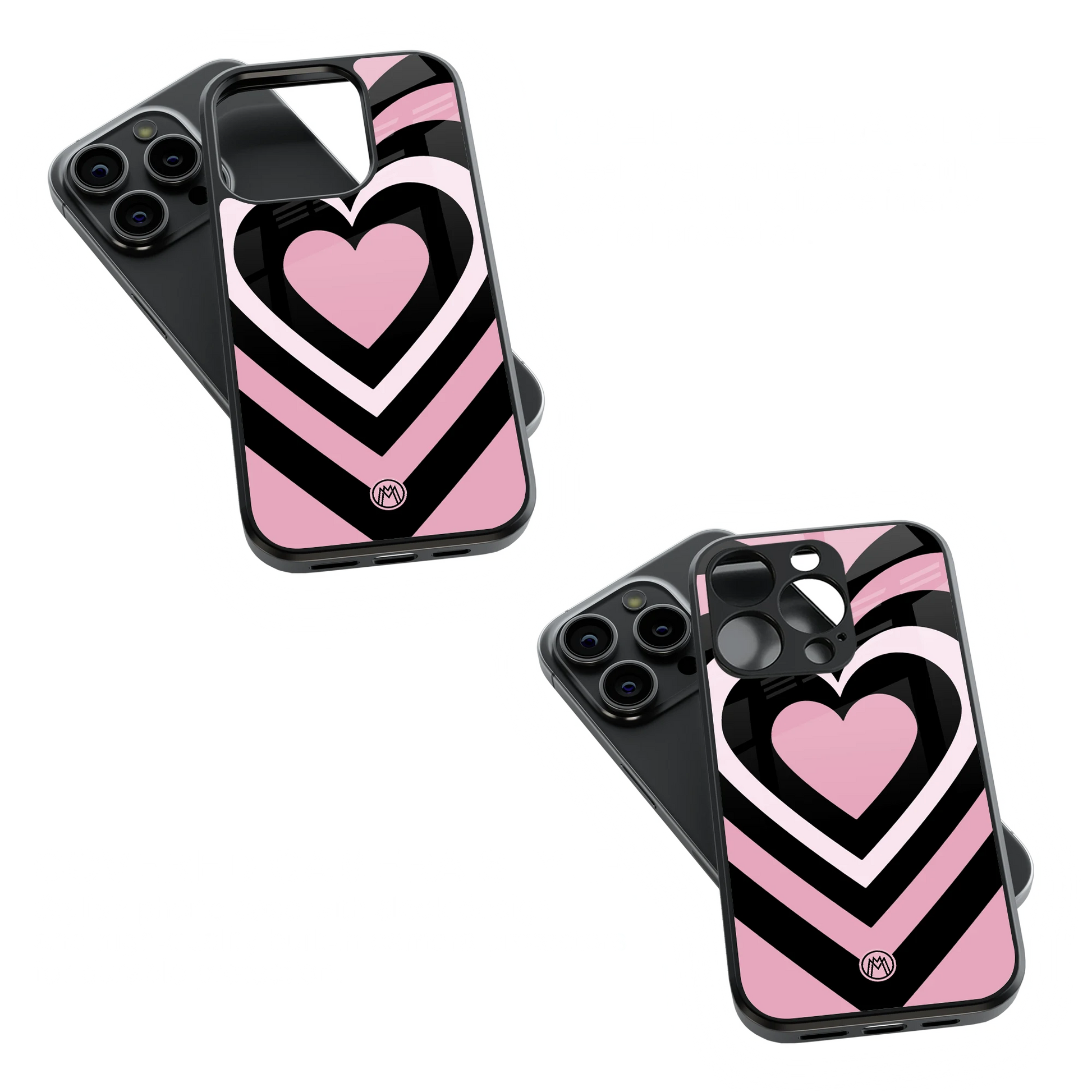 Trendy Glass Back Mobile Case for iPhone, Samsung, Redmi, OnePlus, Google Pixel, Motorola