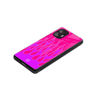 y2k hot pink flames back phone cover | glass case for nothing phone 2