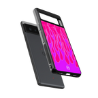 y2k hot pink flames back phone cover | glass case for Google Pixel 6A