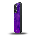 y2k magenta flames back phone cover | glass case for oneplus nord 3