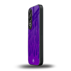 y2k magenta flames back phone cover | glass case for oneplus nord ce 4