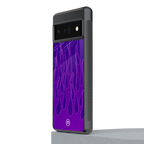 y2k magenta flames back phone cover | glass case for google pixel 6 pro