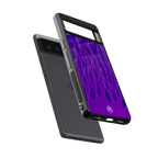 y2k magenta flames back phone cover | glass case for Google Pixel 6A