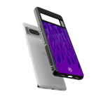 y2k magenta flames back phone cover | glass case for google pixel 7 pro