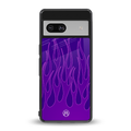 y2k magenta flames back phone cover | glass case for Google Pixel 7