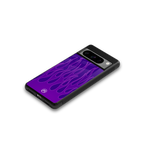 y2k magenta flames back phone cover | glass case for google pixel 8 pro