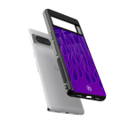 y2k magenta flames back phone cover | glass case for Google Pixel 8