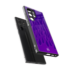 y2k magenta flames back phone cover | glass case for samsung galaxy s23 ultra